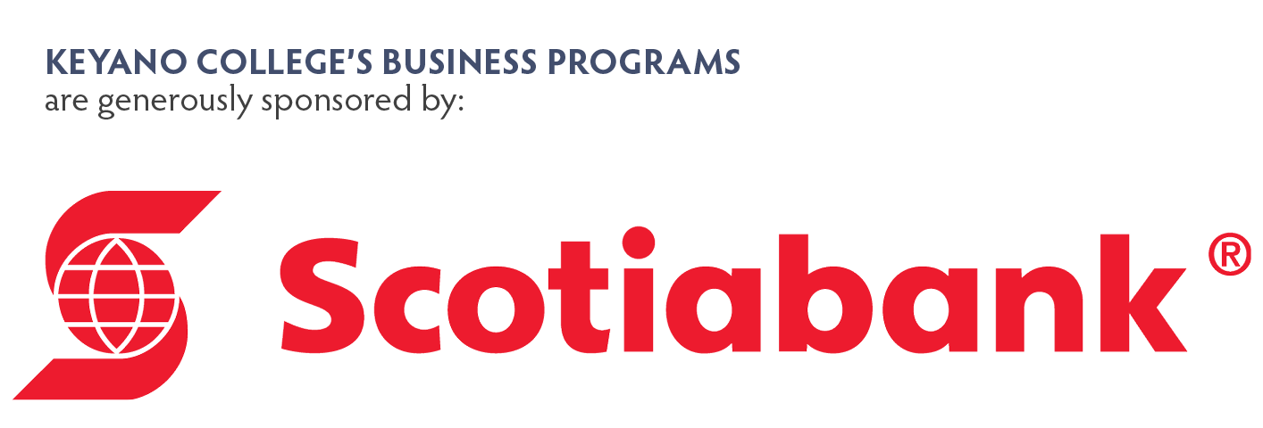 Picture of scotiabank logo for sponsoring the business program