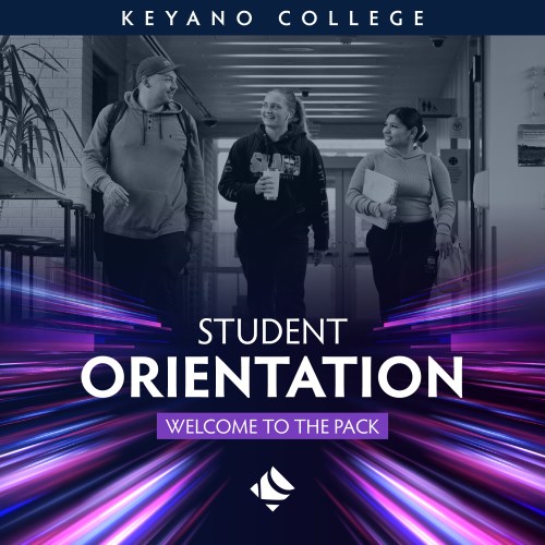 keyano college student orientation. welcome to the pack